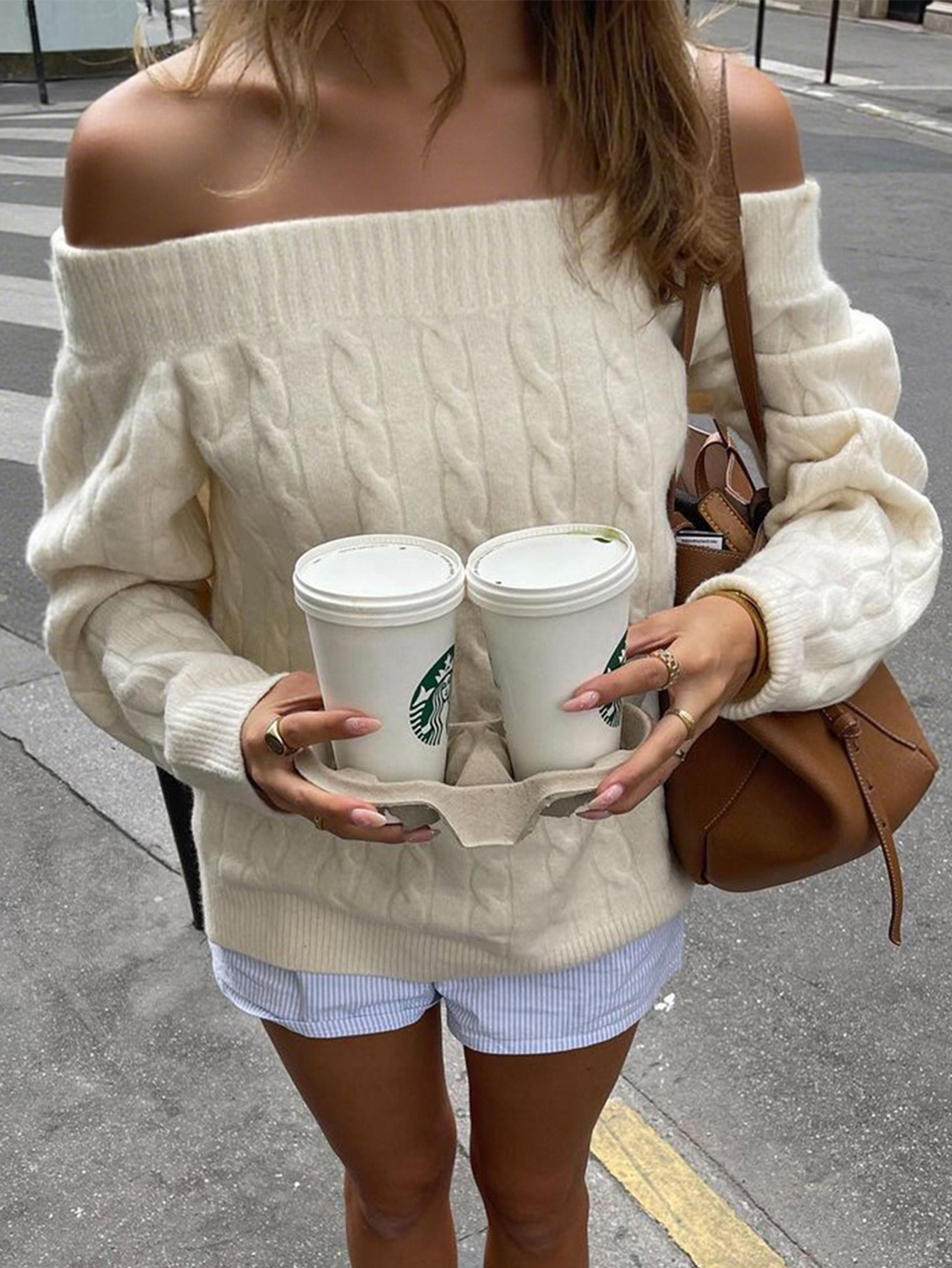 Trendy Oversized Women Sweater Winter Casual– Soft Loose Fit Winter Knit Top - Image 5