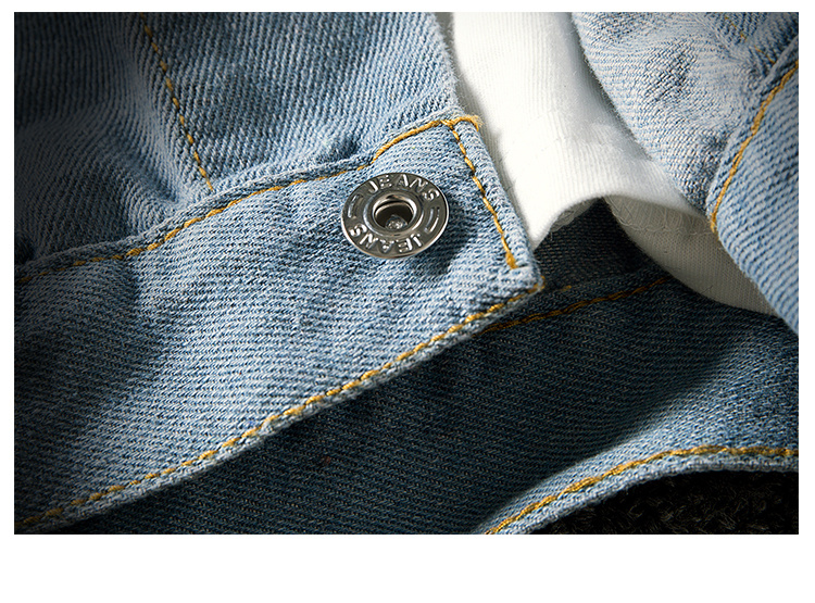 Casual denim jacket clothes - Image 7