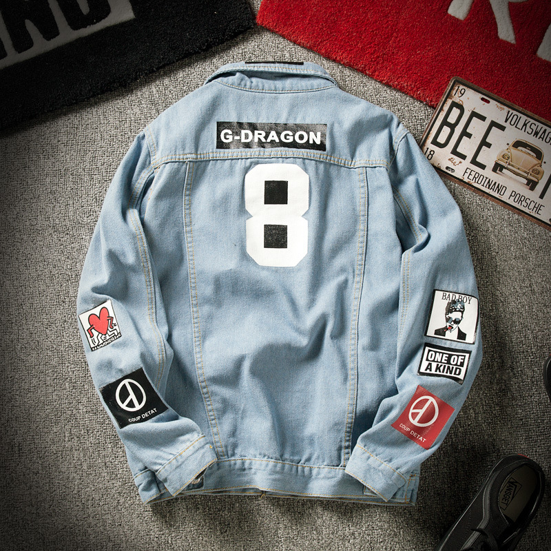 Casual denim jacket clothes - Image 3
