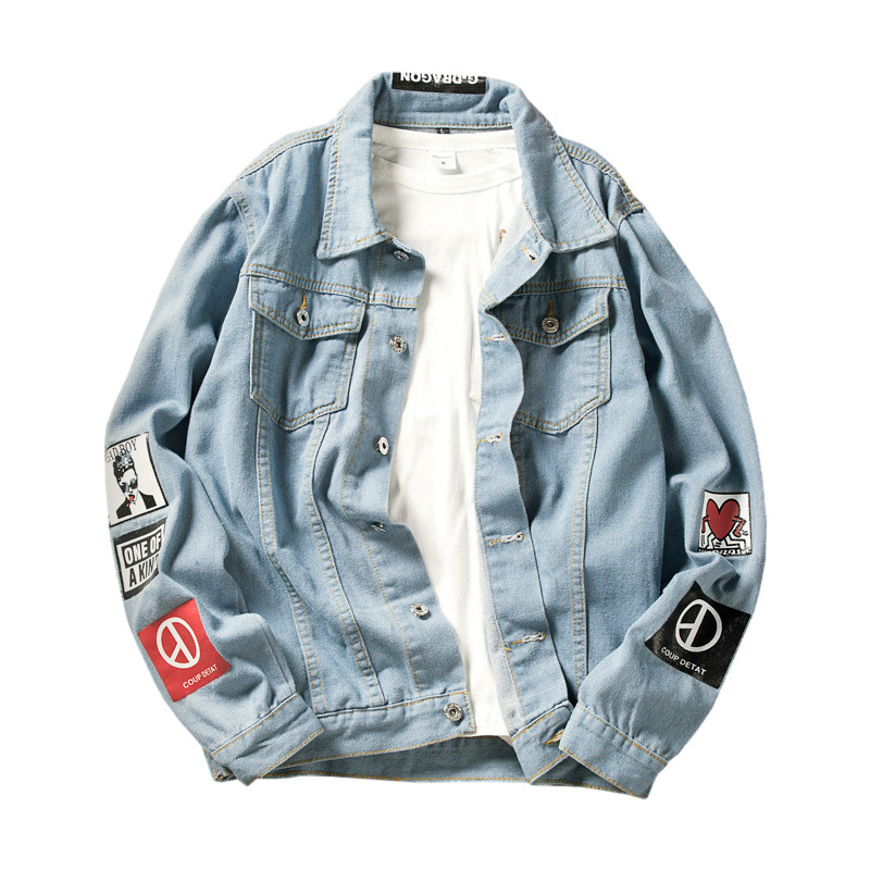 Casual denim jacket clothes - Image 2