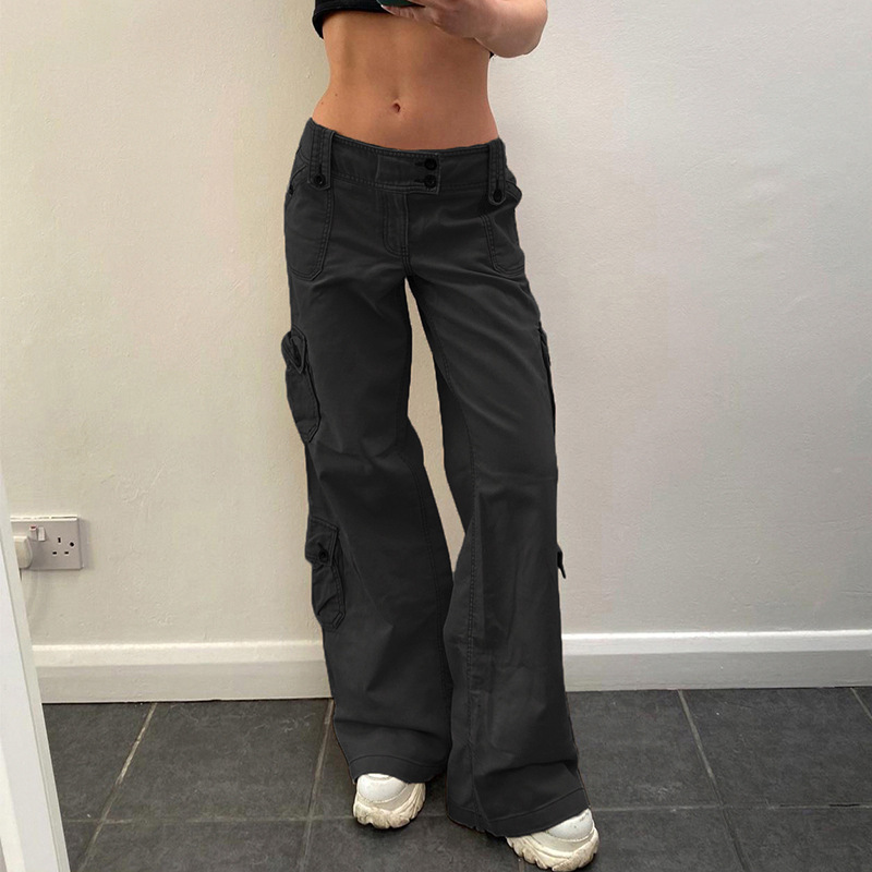 Hot Girl Fried Street Straight Casual Pants American Style - Image 4
