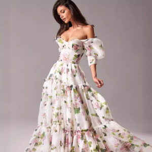 Women's Fashion Temperament Night Dew Shoulder Dress