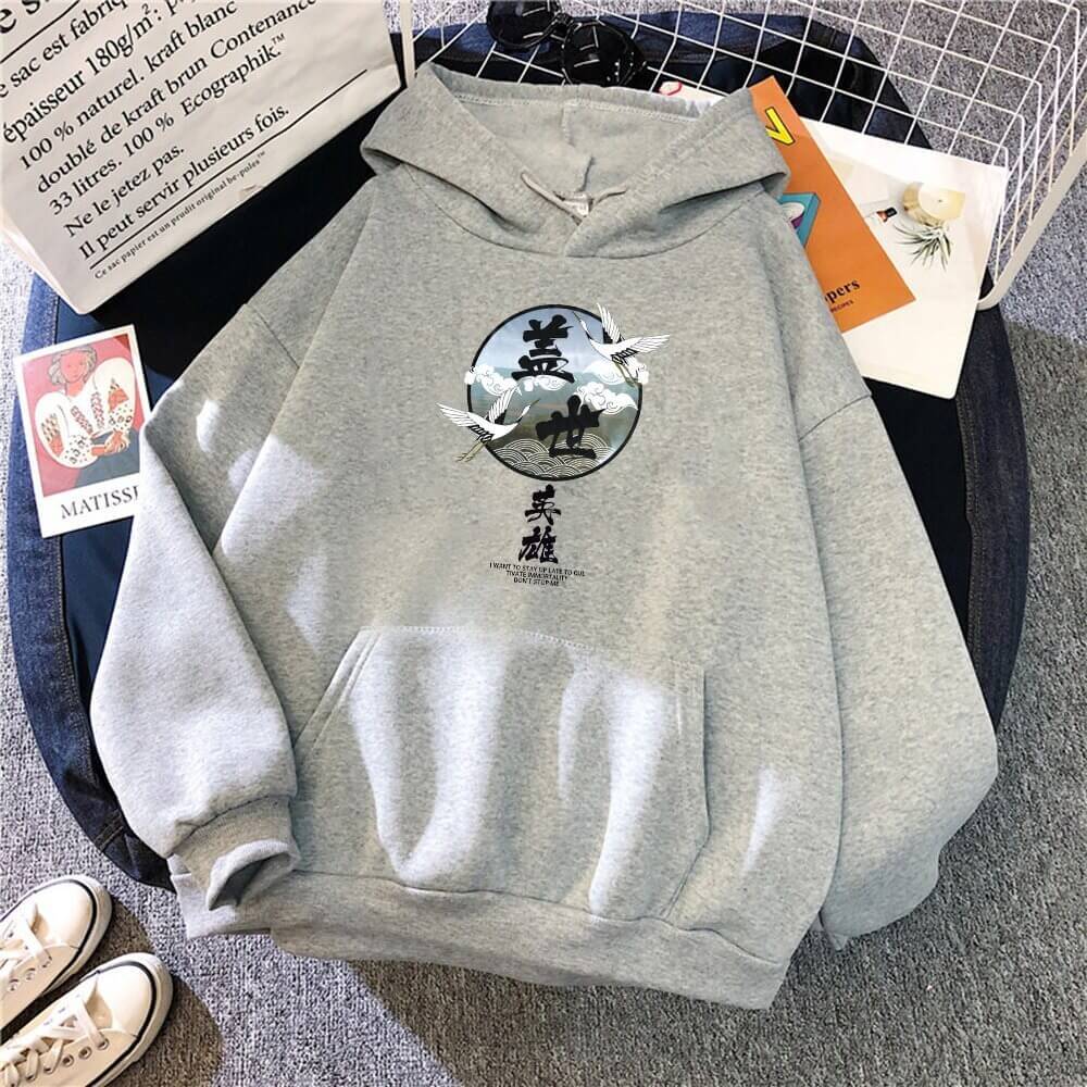 Men's Hooded Sweater Solid Color Long Sleeve - Image 10