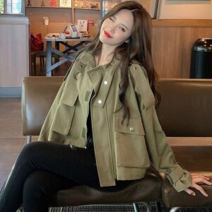 Loose popular thin coat