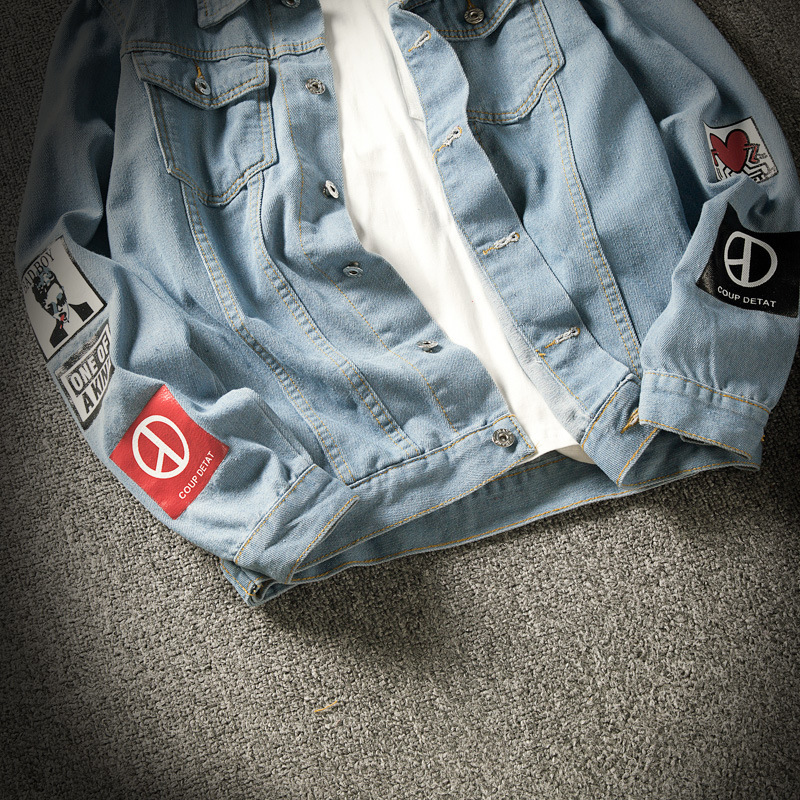 Casual denim jacket clothes - Image 5