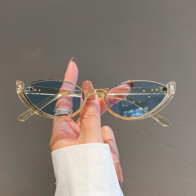 Cat Eye Sunglasses Women European And American Fashion Trending - Image 2